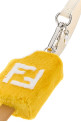 Многоцветный брелок для сумки Gelato из овчины и меха FENDI (7AS341ATAC)