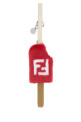 Брелок для сумки Gelato из разноцветной овчины и меха FENDI (7AS341ATAC)