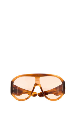 Multicolor acetate Scudo sunglasses Leopard BOTTEGA VENETA (810162V2Q30)