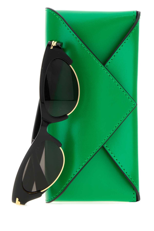 Black acetate Angle sunglasses BOTTEGA VENETA (872374V2Q30)