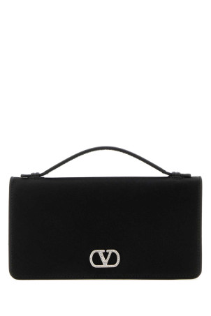Black satin wallet VALENTINO GARAVANI (8W0P0AU1SED)