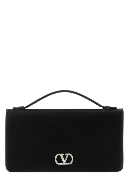 Black satin wallet VALENTINO GARAVANI (8W0P0AU1SED)