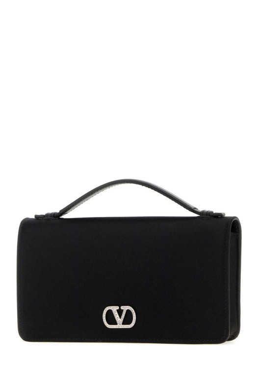 Black satin wallet VALENTINO GARAVANI (8W0P0AU1SED)