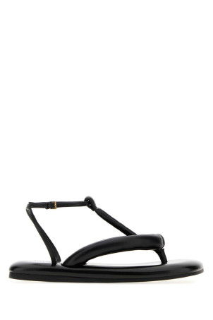 Black leather Boudoir thong sandals GIVENCHY (BE30AXE00H)