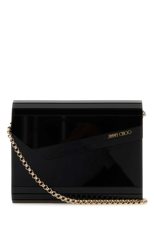 Черный акриловый клатч Candy от JIMMY CHOO (CANDYACR)