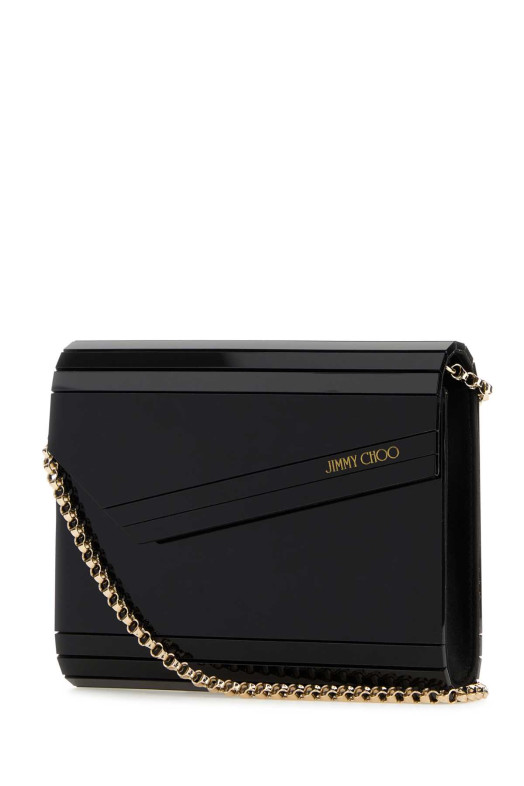 Черный акриловый клатч Candy от JIMMY CHOO (CANDYACR)