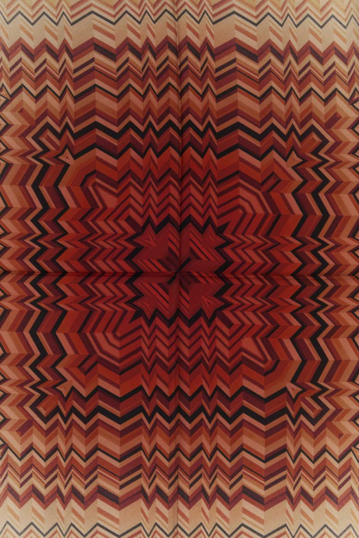 Шёлковый фуляр с принтом MISSONI (FO41TWDA636)
