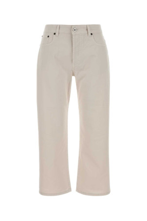 Ivory cotton pant Black MIU MIU (GWP613SOOO197V)