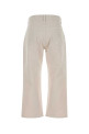 Ivory cotton pant Black MIU MIU (GWP613SOOO197V)
