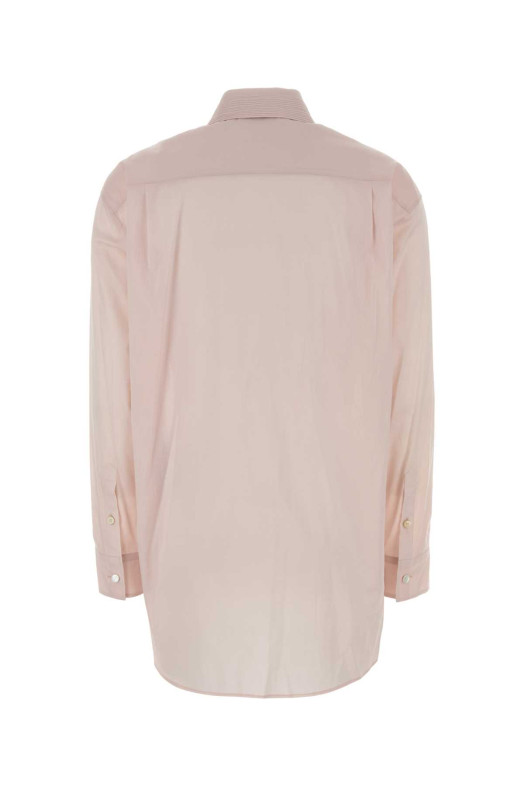 Pastel pink muslin oversize shirt JIL SANDER (J03DL0230J45339)