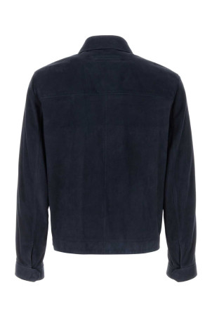 Midnight blue suede jacket ZEGNA (RUHPSRA3H194P)