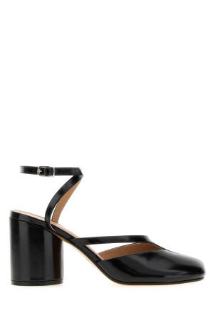 Black leather Tabi pumps MAISON MARGIELA (S58WP0280P8193)