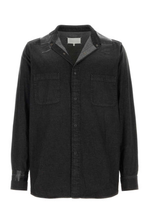 Black denim shirt MAISON MARGIELA (S67DT0025M30073)