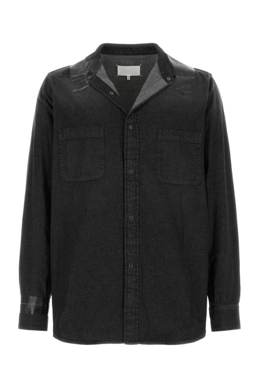 Black denim shirt MAISON MARGIELA (S67DT0025M30073)