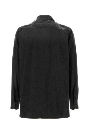 Black denim shirt MAISON MARGIELA (S67DT0025M30073)