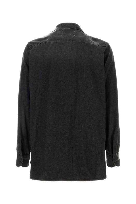 Black denim shirt MAISON MARGIELA (S67DT0025M30073)