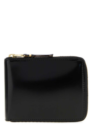 Black leather wallet Brown COMME DES GARCONS (SA7100MI)