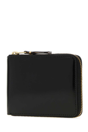 Black leather wallet Brown COMME DES GARCONS (SA7100MI)