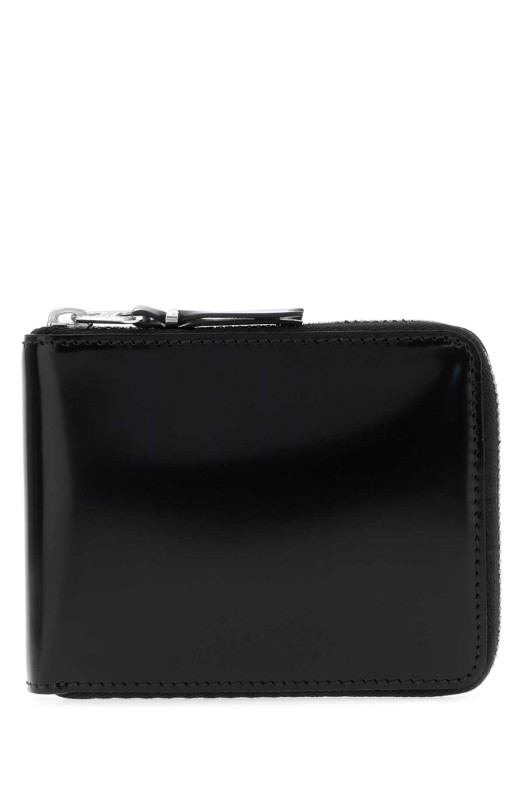 Черный кожаный кошелек Silver COMME DES GARCONS (SA7100MI) COMME DES GARÇONS
