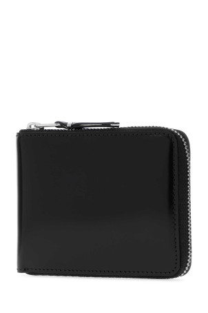 Black leather wallet Silver COMME DES GARCONS (SA7100MI)