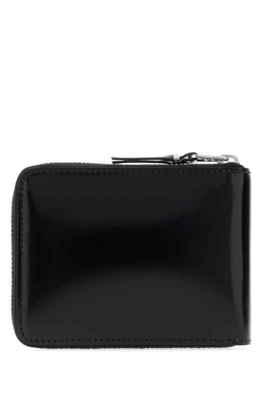 Черный кожаный кошелек Silver COMME DES GARCONS (SA7100MI) COMME DES GARÇONS