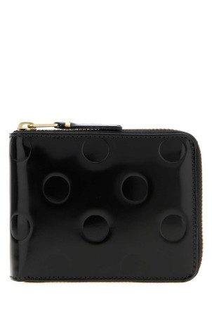 Black leather wallet Black COMME DES GARCONS (SA7100NE)