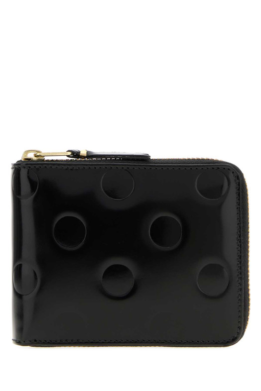 Черный кожаный кошелек Black COMME DES GARCONS (SA7100NE) COMME DES GARÇONS