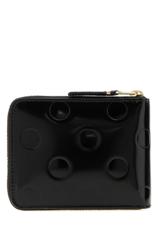 Черный кожаный кошелек Black COMME DES GARCONS (SA7100NE) COMME DES GARÇONS