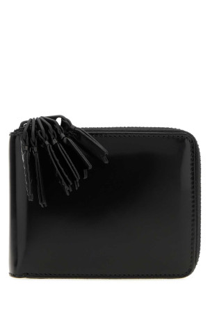 Black leather wallet Black COMME DES GARCONS (SA7100ZM)