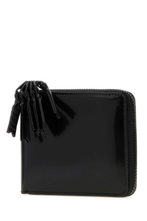 Black leather wallet Black COMME DES GARCONS (SA7100ZM)