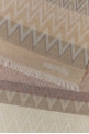 Шарф из хлопковой смеси с вышивкой MISSONI (SAXRCMDA578)