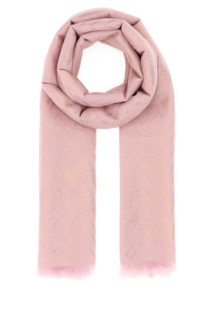Pink wool blend scarf MISSONI (SC50WMDA580)