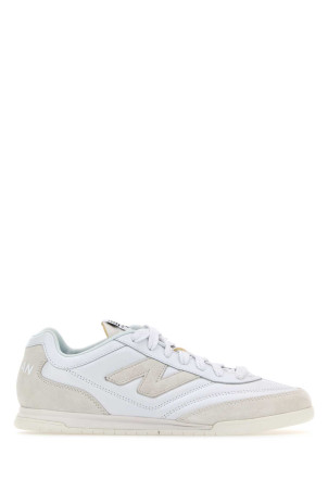 White leather Junya Watanabe X New Balance sneakers White JUNYA WATANABE (WMK102S24)