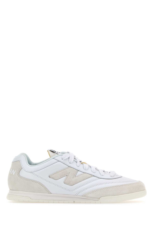 White leather Junya Watanabe X New Balance sneakers White JUNYA WATANABE (WMK102S24)