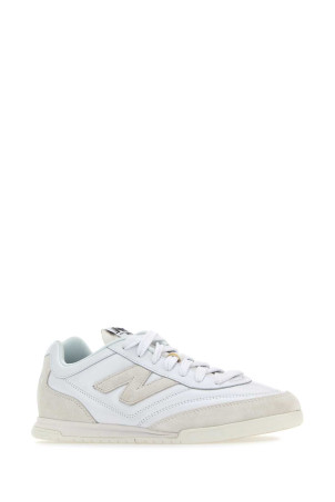 White leather Junya Watanabe X New Balance sneakers White JUNYA WATANABE (WMK102S24)