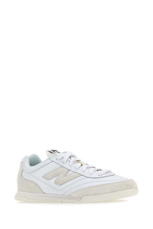 White leather Junya Watanabe X New Balance sneakers White JUNYA WATANABE (WMK102S24)