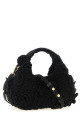 'Mini Hobo Crochet' handbag Black