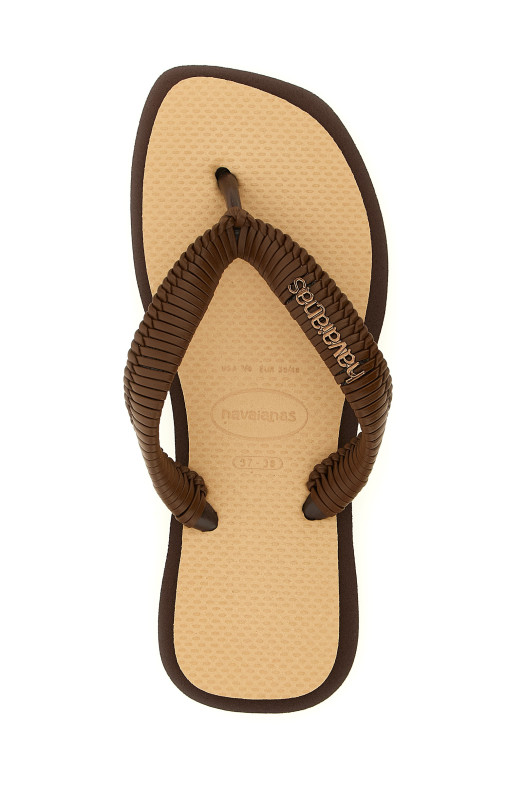 'Top Square Fusion Boho' sandals Multicolor