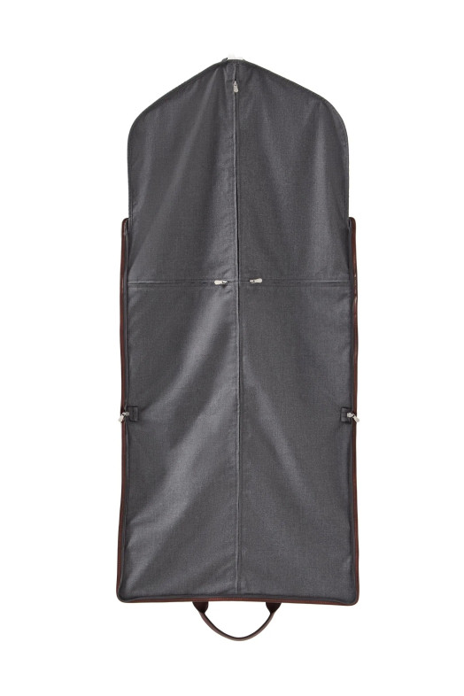 Logo garment rack Gray