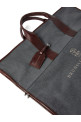 Logo garment rack Gray