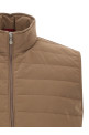 Quilted vest Beige