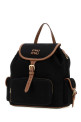 Black canvas backpack MIU MIU (5BZ042VOOM2IBQ)