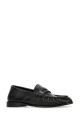 Black leather Le Loafer loafers Black SAINT LAURENT (775867AA00K)