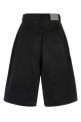 Black denim bermuda shorts BALENCIAGA (871360TQW56)