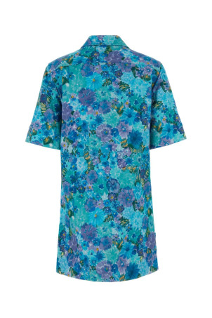 Printed drill mini dress CHLOE (CH26URO69307)