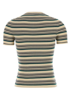 Embroidered cotton t-shirt MIU MIU (MML03YSOOO1848)