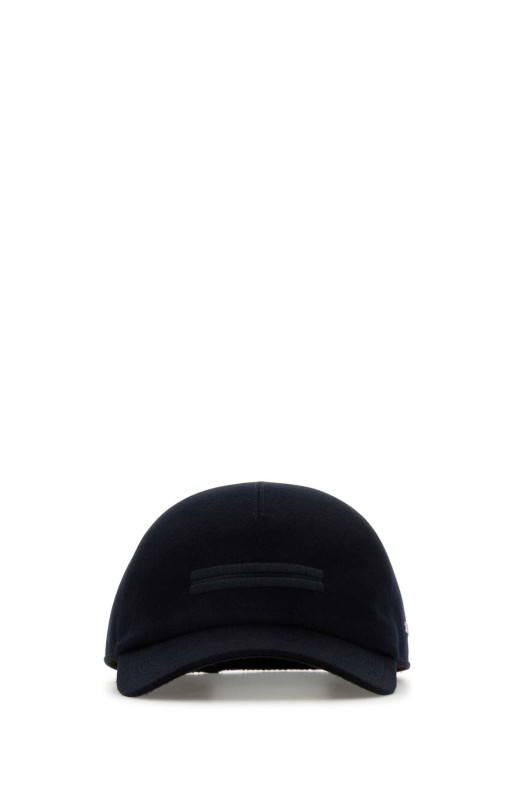 Midnight blue cashmere baseball cap ZEGNA (RE7I09HA8B8D)