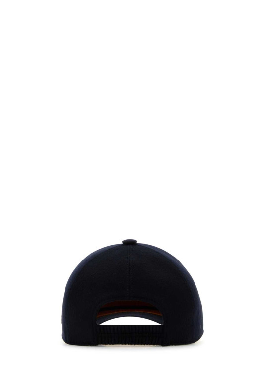 Midnight blue cashmere baseball cap ZEGNA (RE7I09HA8B8D)