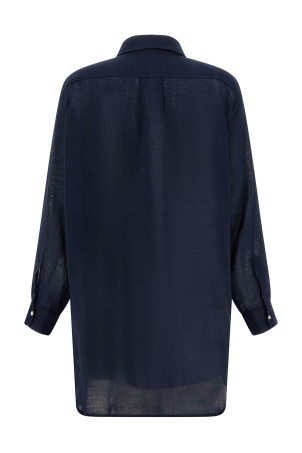 'Boyfriend' shirt Blue