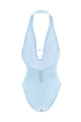 Цельный купальник «Адриана» СИНИЙ ADRIANABEADEDSWIMMETALLICICEBLUE